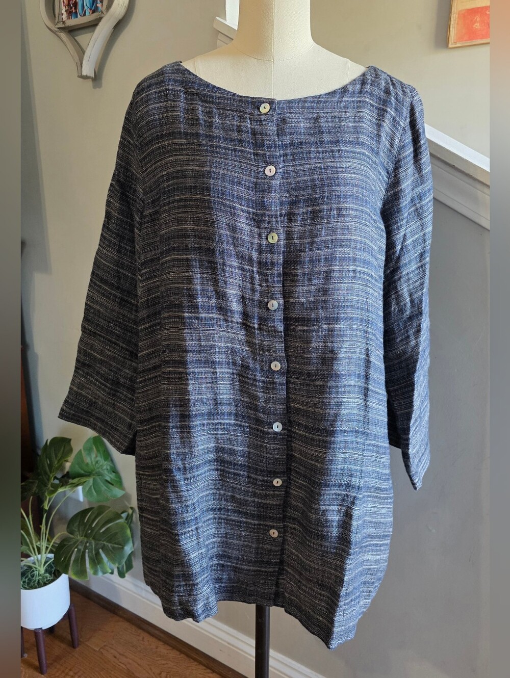 Eileen Fisher Linen Tunic Medium